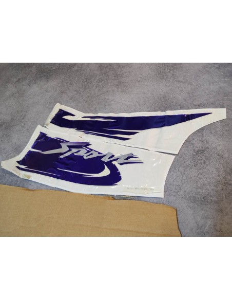 Décor autocollant auvent avant droit CB500S 98 HONDA 86161-MY5-G30ZC NOS