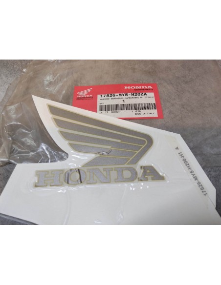Décor autocollant de réservoir coté droit CB500 00-02 HONDA 17526-MY5-H20ZA