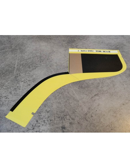 Décor autocollant auvent lateral droit XL600V TRANSALP 93 HONDA 87136-MS6-700ZA