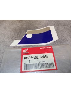 Décor autocollant carénage latéral CBR1000F 1989 HONDA 64586-MS2-300ZA