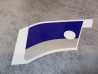 Décor autocollant carénage latéral CBR1000F 1989 HONDA 64586-MS2-300ZA