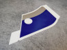 Décor autocollant carénage latéral CBR1000F 1989 HONDA 64586-MS2-300ZA
