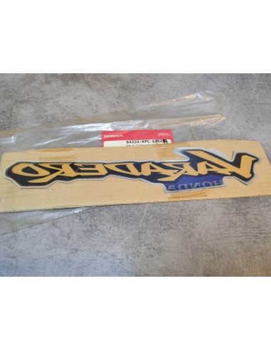Décor autocollant carénage lateral AV D XL125 VARADERO 01 HONDA 64224-KPC-640ZA
