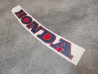 Décor autocollant reservoir gauche VFR750F 1993 HONDA 17532-MY7-300ZD