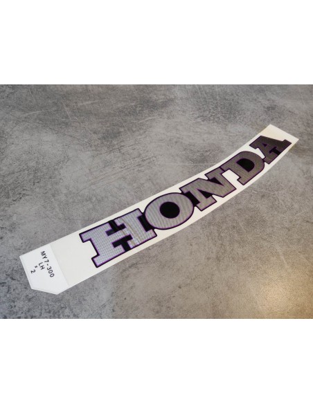 Décor autocollant reservoir gauche VFR750F 92 HONDA 17532-MY7-300ZB