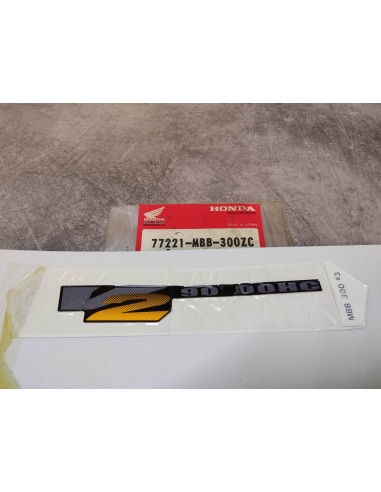 Décor autocollant auvent siege VTR1000F FIRESTORM 97 HONDA 77221-MBB-300ZC
