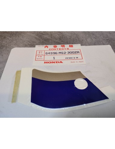 Décor autocollant panneau interne gauche CBR1000F 89 HONDA 64596-MS2-300ZA