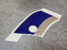 Décor autocollant panneau interne gauche CBR1000F 89 HONDA 64596-MS2-300ZA