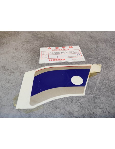 Décor autocollant panneau interne droit CBR1000F 90 HONDA 64586-MS2-870ZCNOS