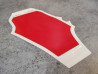 Décor autocollant carénage latéral CBR600F HURRICANE 95 HONDA 64313-MAL-600ZA