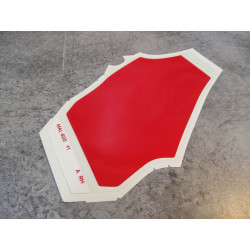 Décor autocollant carénage latéral CBR600F HURRICANE 95 HONDA 64313-MAL-600ZA