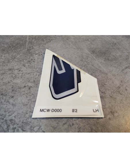 Décor autocollant carenage supérieur gauche NOS VFR800 64216-MCW-D00ZBNOS