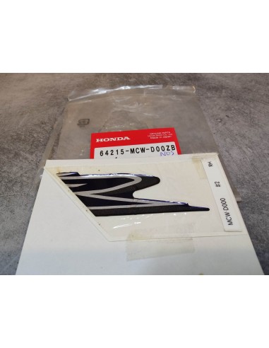 Décor autocollant carenage supérieur droit NOS VFR800 64215-MCW-D00ZBNOS