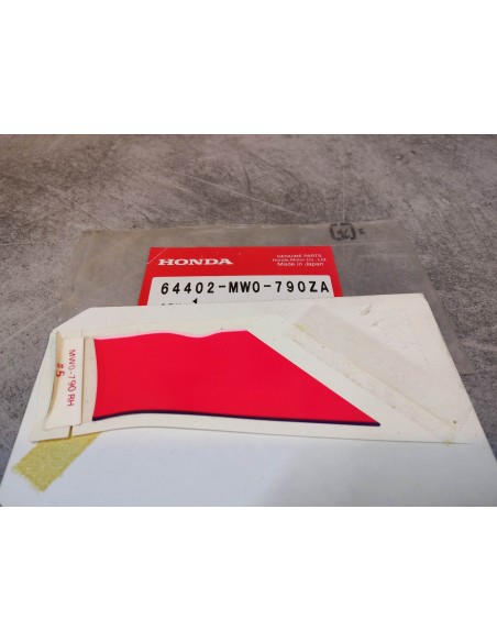 Décor autocollant bas carénage coté droit CBR900RR 93 HONDA 64402-MW0-790ZA