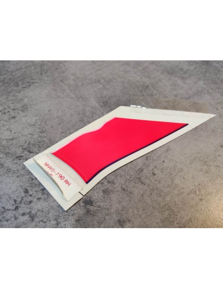 Décor autocollant bas carénage coté droit CBR900RR 93 HONDA 64402-MW0-790ZA