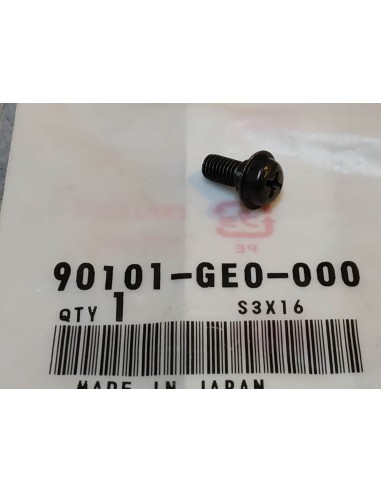 Vis cruciforme épaulée noire HONDA 90101-GE0-000