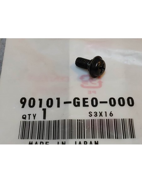 Vis cruciforme épaulée noire HONDA 90101-GE0-000