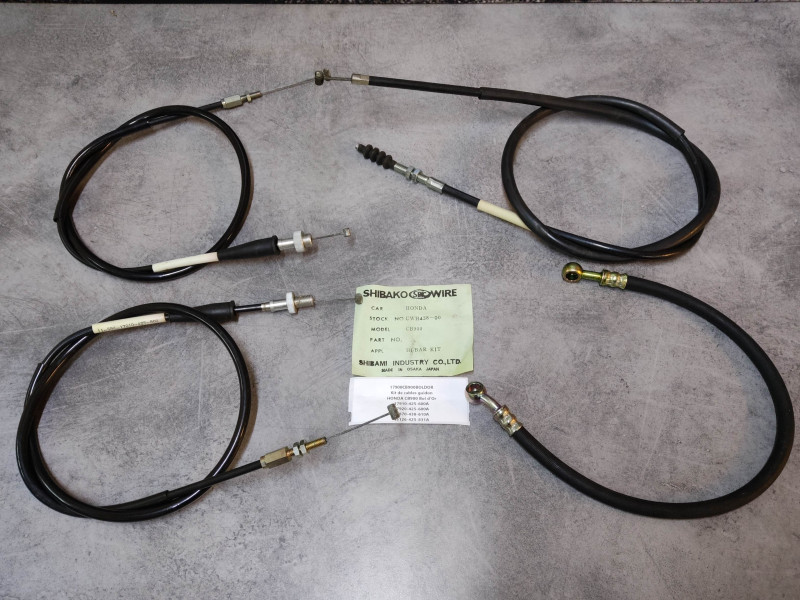 Kit cables guidon adaptable CB900 Bol d'Or HONDA 17900CB900BOLDOR