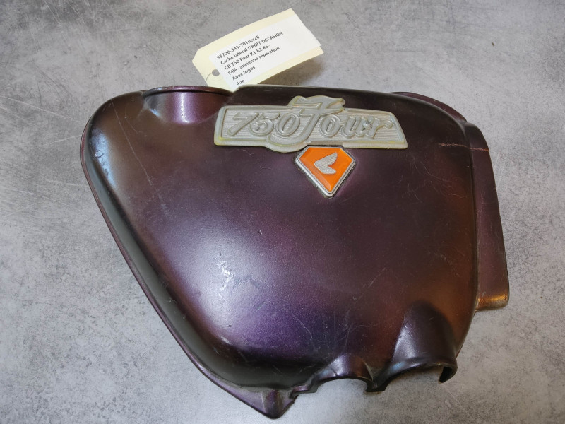 Cache latéral droit occasion CB750 Four K1 K2 K6 HONDA 83700-341-701OCC20