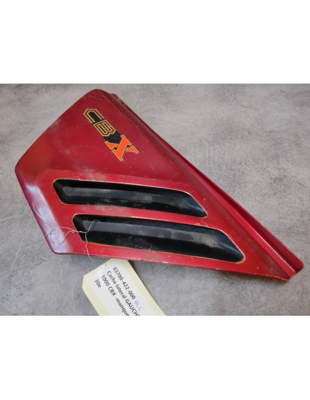 Cache latéral gauche occasion (manque 1 picot) CBX1000 HONDA 83700-422-000OCC
