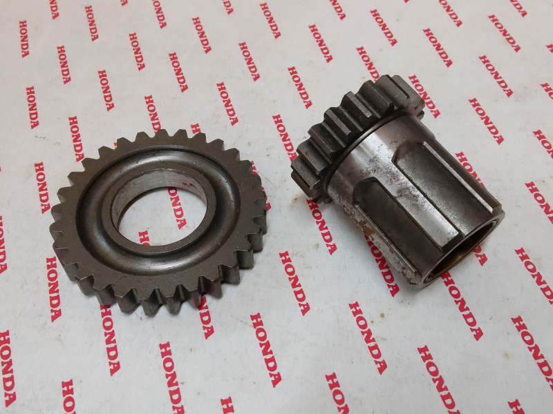 Kit pignons starter INCOMPLET CB100 CB125J/S/S2 CG110 HONDA 23500-383-000INC