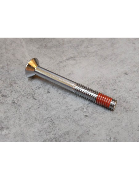 Vis à tête bombée cruciforme filtage rouge 6x50mm HONDA 90191-KPK-900