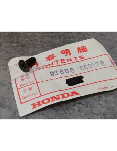 Vis tète fraisée bombée 5x12 HONDA 93600-050-1250G