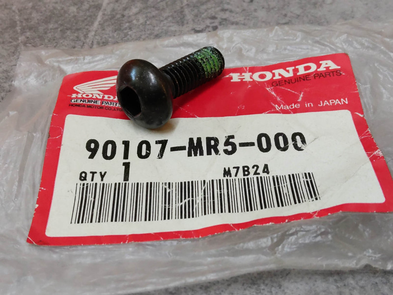 Vis à clé allen filetage vert HONDA 90107-MR5-000