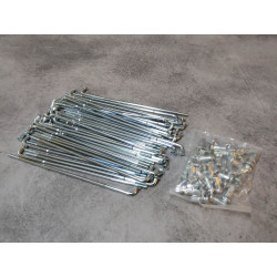 Rayons roue arrière CB 450 500 Four / 550F1 Four HONDA 06420-283-010P ADAPTABLE