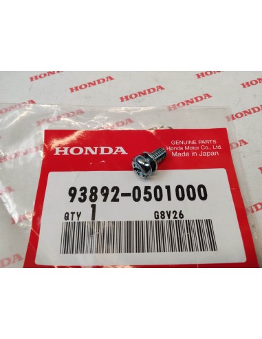 Vis cruciforme 5x10 et rondelle HONDA 93892-0501000