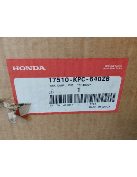 Reservoir essence neuf HONDA XL125V VARADERO 17510-KPC-640ZB GRIS