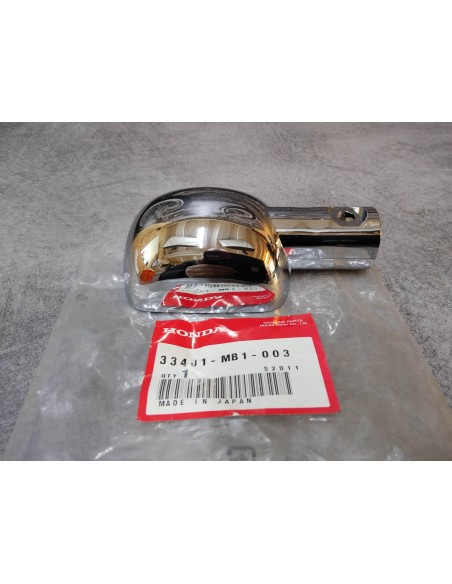 Corps de clignotant chromé de VT500C 86 CBX750P2 87 HONDA 33401-MB1-003
