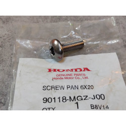 Vis à clé Allen 6x20 HONDA 90118-MGZ-J00