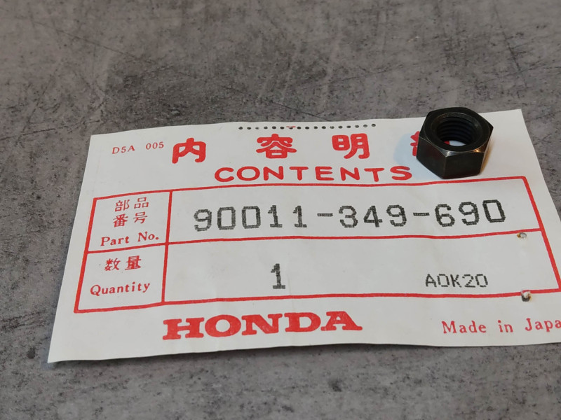 Ecrou de réglage HONDA 90011-349-690