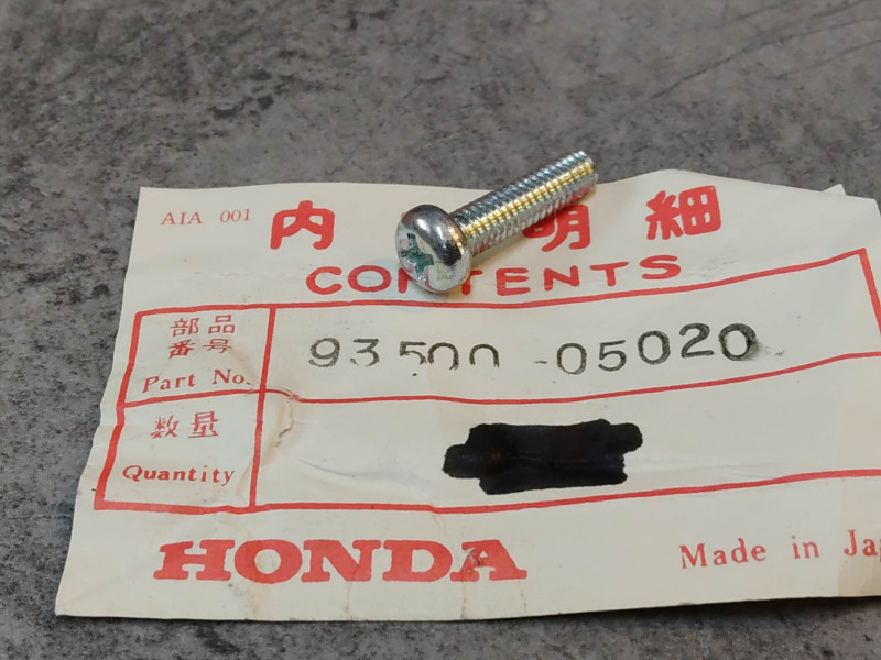 Vis cruciforme 5x20mm HONDA 93500-05020