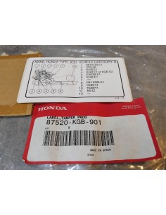 Etiquette autocollante sécurité VT125 C/C2 SHADOW 2001 HONDA 87520-KGB-901