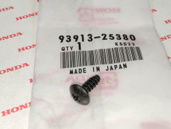 Vis cruciforme tête arrondie noire HONDA 93913-25380