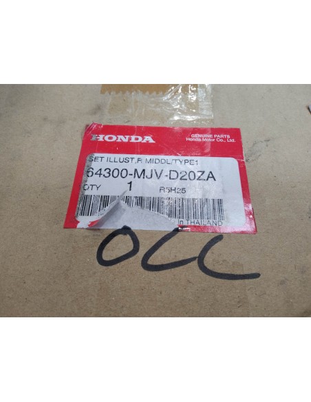 carénage droit OCCASION très bon état CBR500 HRC 2014/15 HONDA 64300-MJV-D20ZAOC