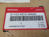 garde boue avant (partie arrière) GL1800 2010/2011 BLANC HONDA 61103-MCA-000ZE