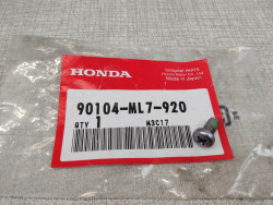 Vis cruciforme 5x10 filetage vert HONDA 90104-ML7-920