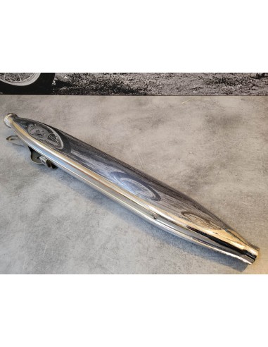 Silencieux échappement gauche C92 CS92 C95 NEW OLD STOCK HONDA 18330-200-050NOS