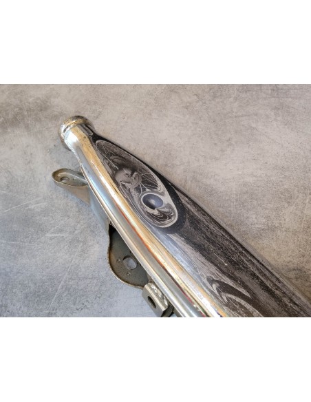 Silencieux échappement gauche C92 CS92 C95 NEW OLD STOCK HONDA 18330-200-050NOS