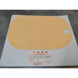 Décor autocollant droit de cache type A de MTX125 MTX200 HONDA 87132-KE1-760ZA