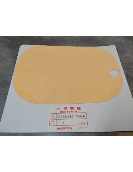 Décor autocollant droit de cache type A de MTX125 MTX200 HONDA 87132-KE1-760ZA