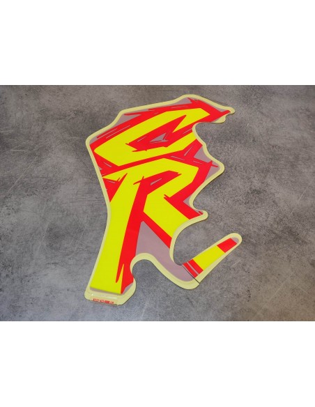 Décor autocollant coté gauche de CR125RS 95, CR250RS 95 HONDA 87127-KZ3-600ZA