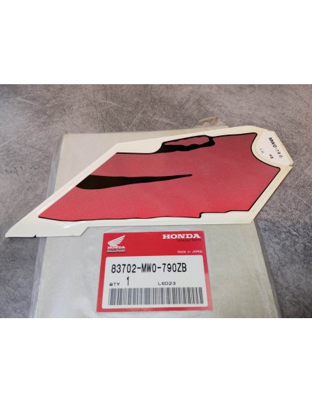 Décor autocollant coté gauche CBR900RR FIREBLADE HONDA 83702-MW0-790ZB