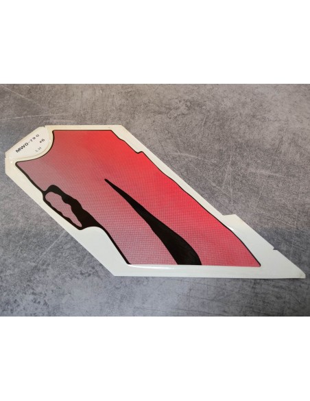 Décor autocollant coté gauche CBR900RR FIREBLADE HONDA 83702-MW0-790ZB