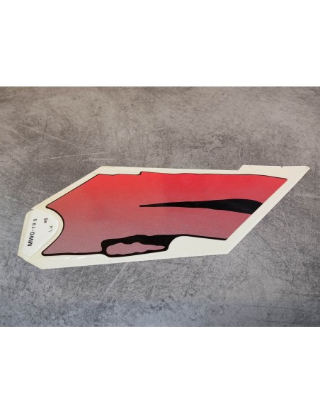 Décor autocollant coté gauche CBR900RR FIREBLADE HONDA 83702-MW0-790ZB
