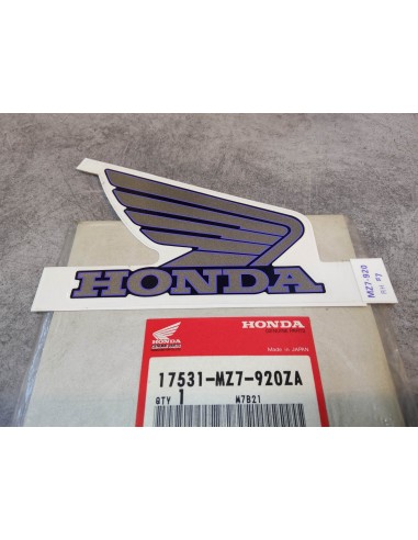 Décor autocollant reservoir droit VFR750F 96/97 HONDA 17531-MZ7-920ZA