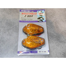 2 clignotants goutte d'eau pour carénage vintage ADAPTABLE HONDA 33400-Z-900